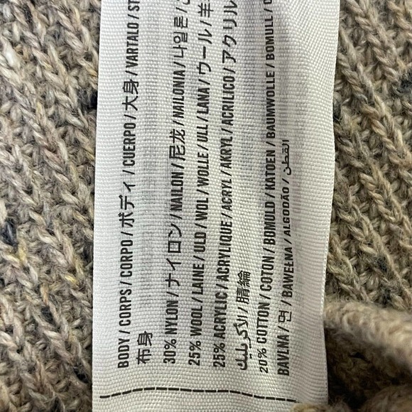 Abercrombie & Fitch Knit Sweater Mens XXL Wool Blend Round Neck Regular Fit NWOT - Picture 8 of 10